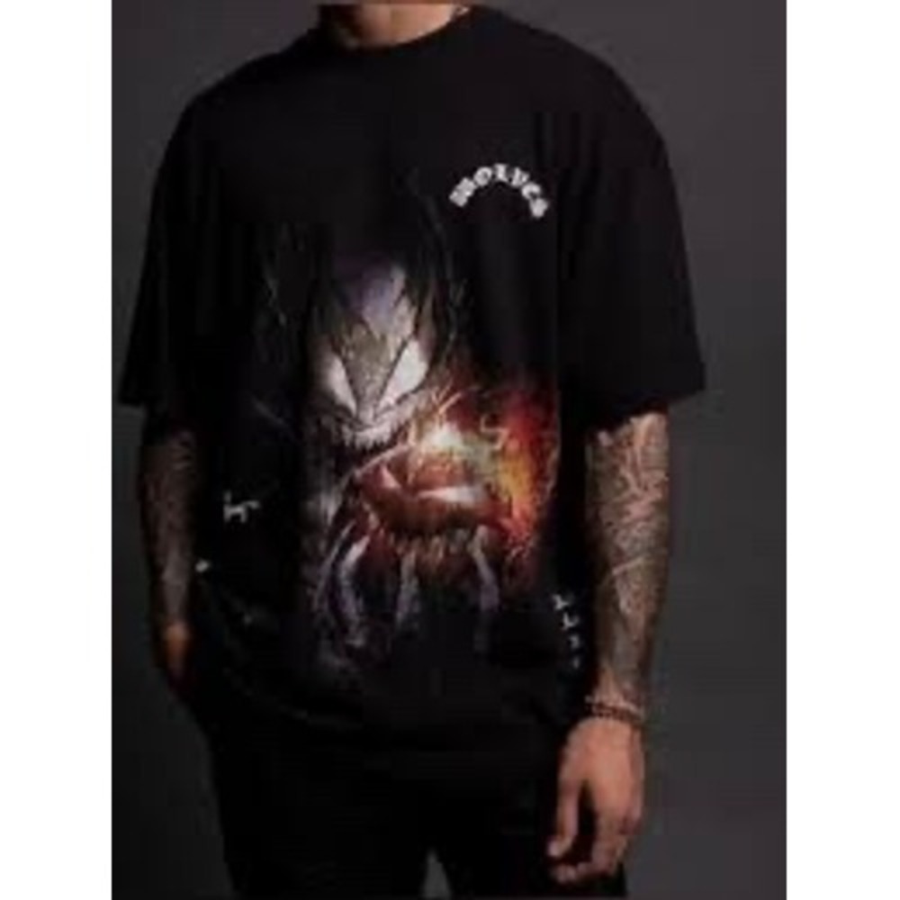 Darc Sport x Spider-Man symbiote green goblin Graphic T-Shirt XL